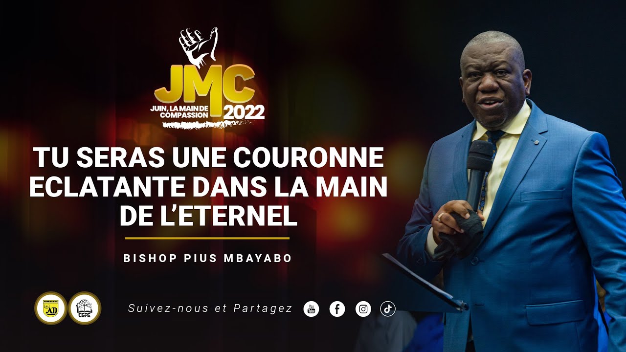 Juin la Main de Compassion Jour 3 : Mercredi 15 juin Orateur : Bishop Pius MBAYABO