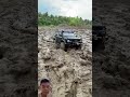 RC ford broncos stuggle in mud #rcaction