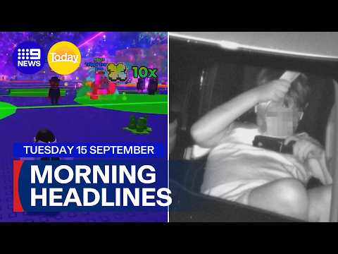 Shock video game warning; AI cameras skyrocket seatbelt fines | 9 News Australia