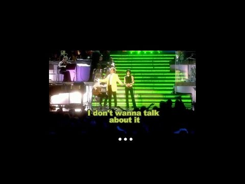 I Don't Want To Talk About It (Live at Royal Albert Hall) (with lyrics)