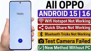 OPPO Android 15,16 FRP Bypass 2026 ✅ *#899# Cod Not Working | New Method No PC | All Oppo FRP Unlock