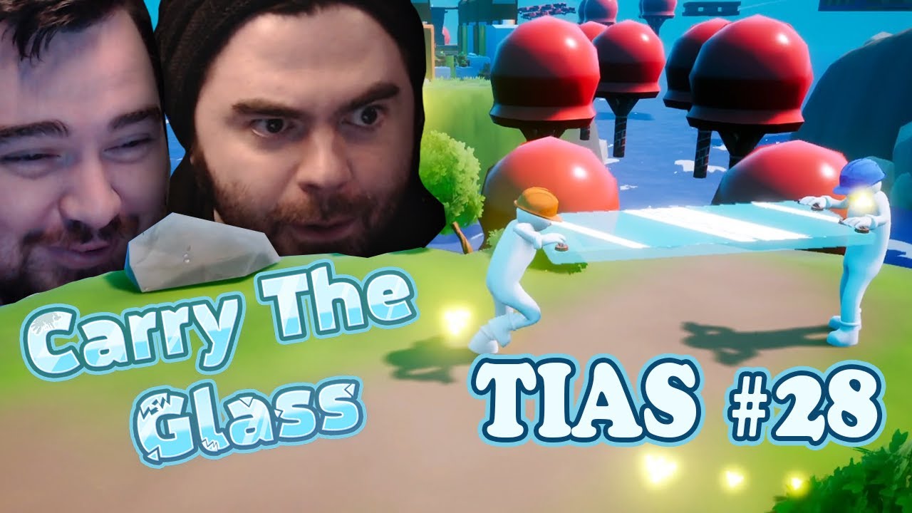 WE'RE GLASS BROS! | Let's Play CARRY THE GLASS | This is a Show #28