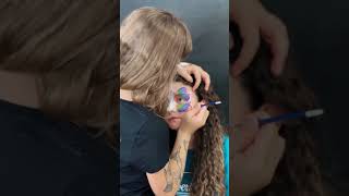 Superstar Face And Body Paint Artist Elisa Marley At Magnumshop Italy