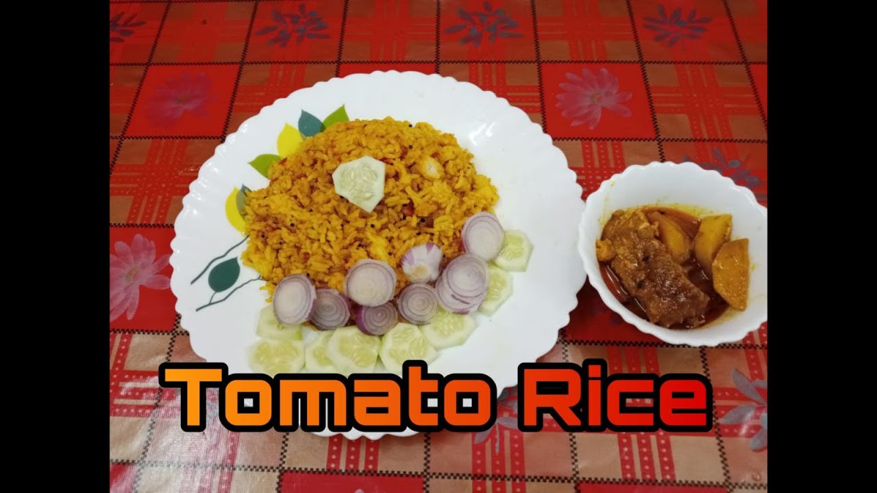 Tomato Rice Simple and Spicy Tomato Fried Rice Tomato Pulao