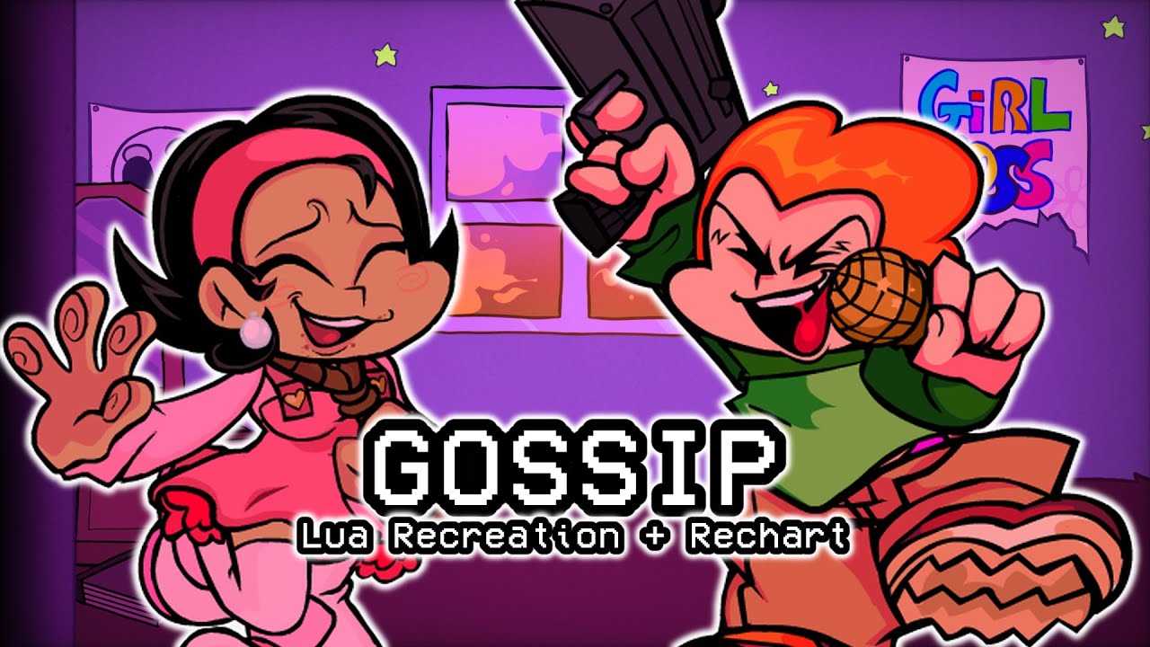 Gossip - LUA RECREATION + RECHART! - Friday Night Shootin' (FNF Mod)