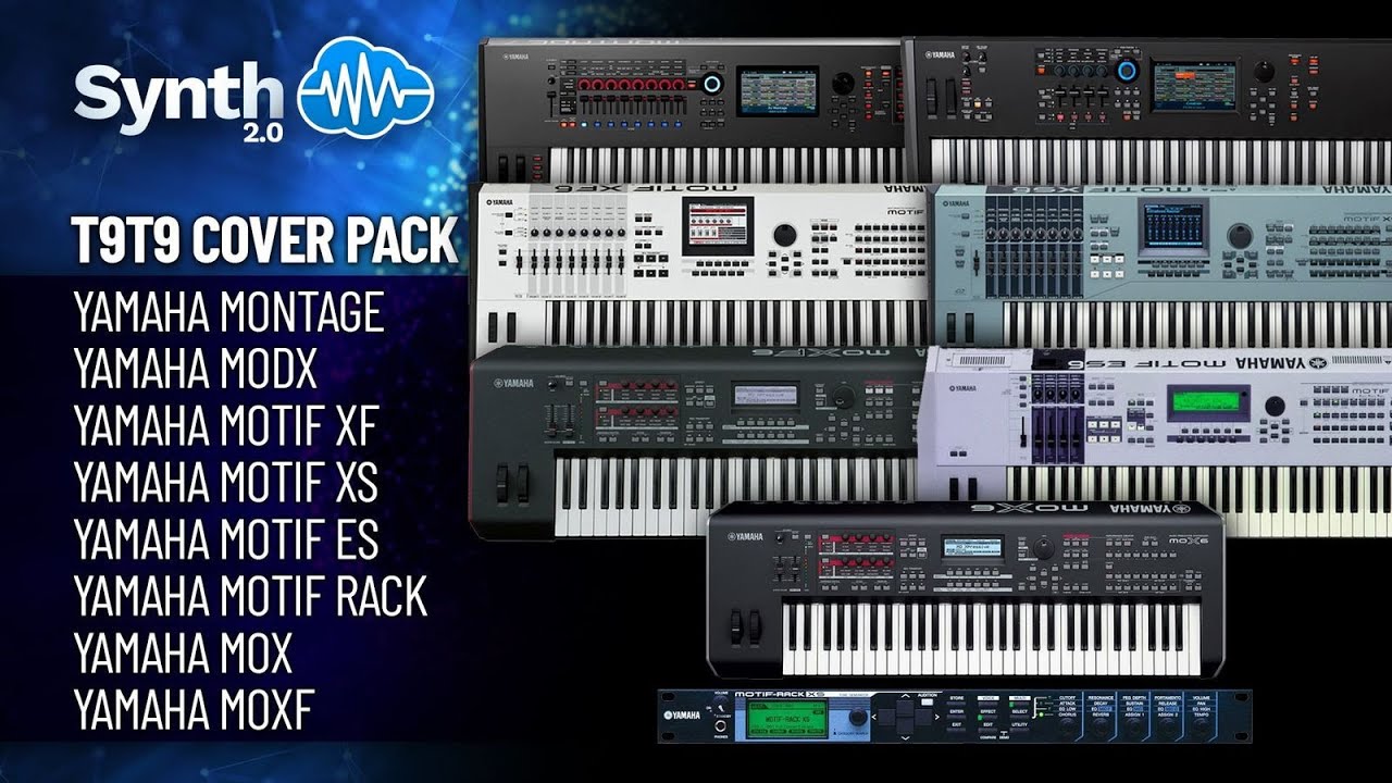 T9T9 COVER PACK YAMAHA MONTAGE / MODX /+ / MOTIF XF XS ES RACK