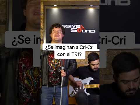 ¿Se imaginan a Cri-Cri cantando con el TRI?