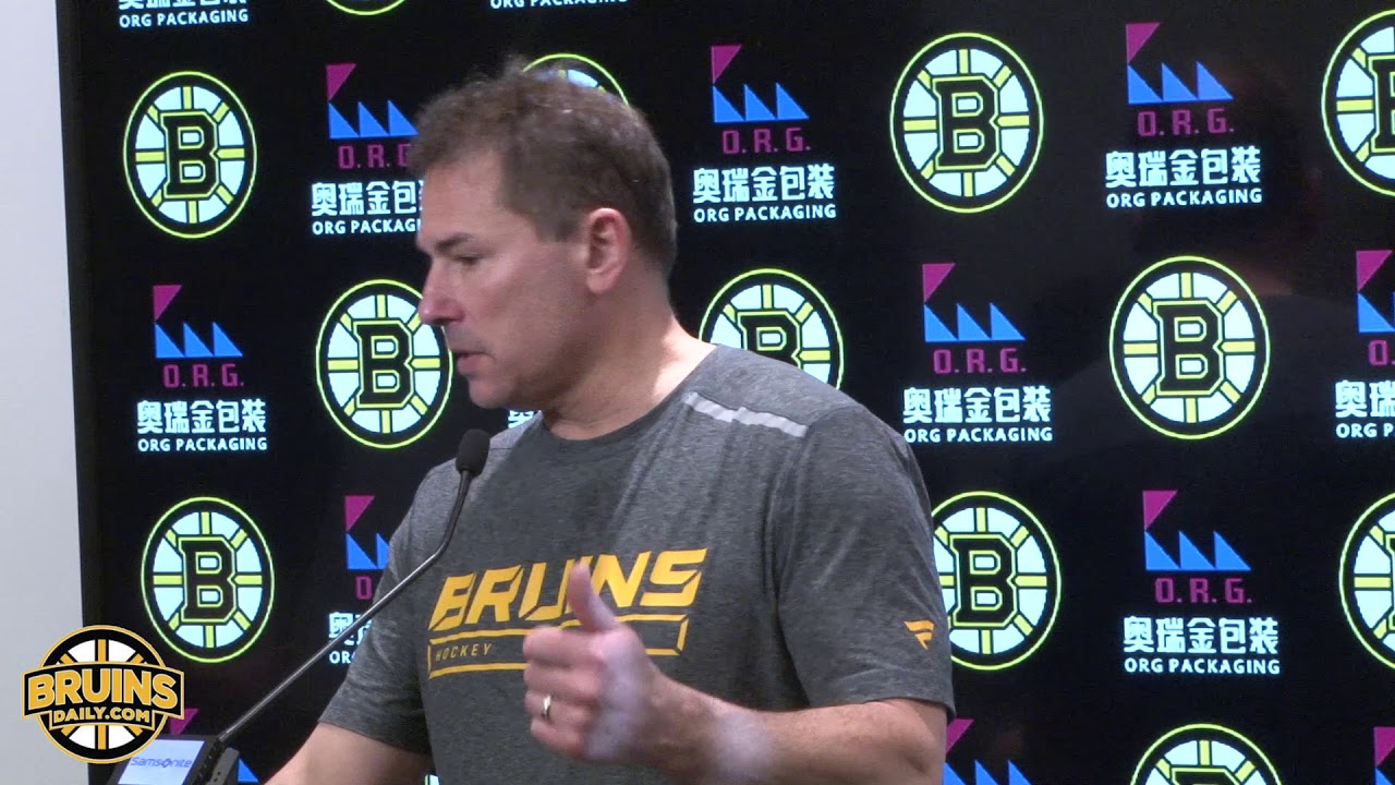No need to worry about Charlie McAvoy according to Bruce Cassidy