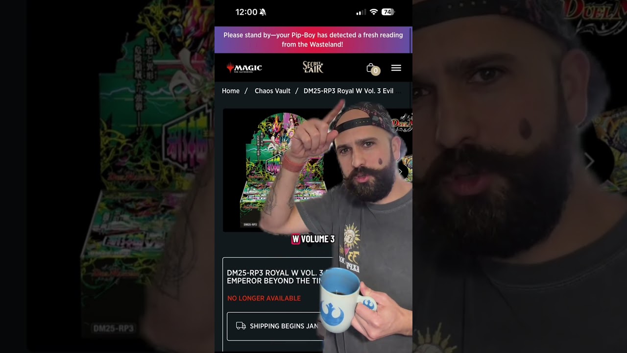 Неожиданное появление карты Magic the Gathering Secret Lair Chaos Vault? 