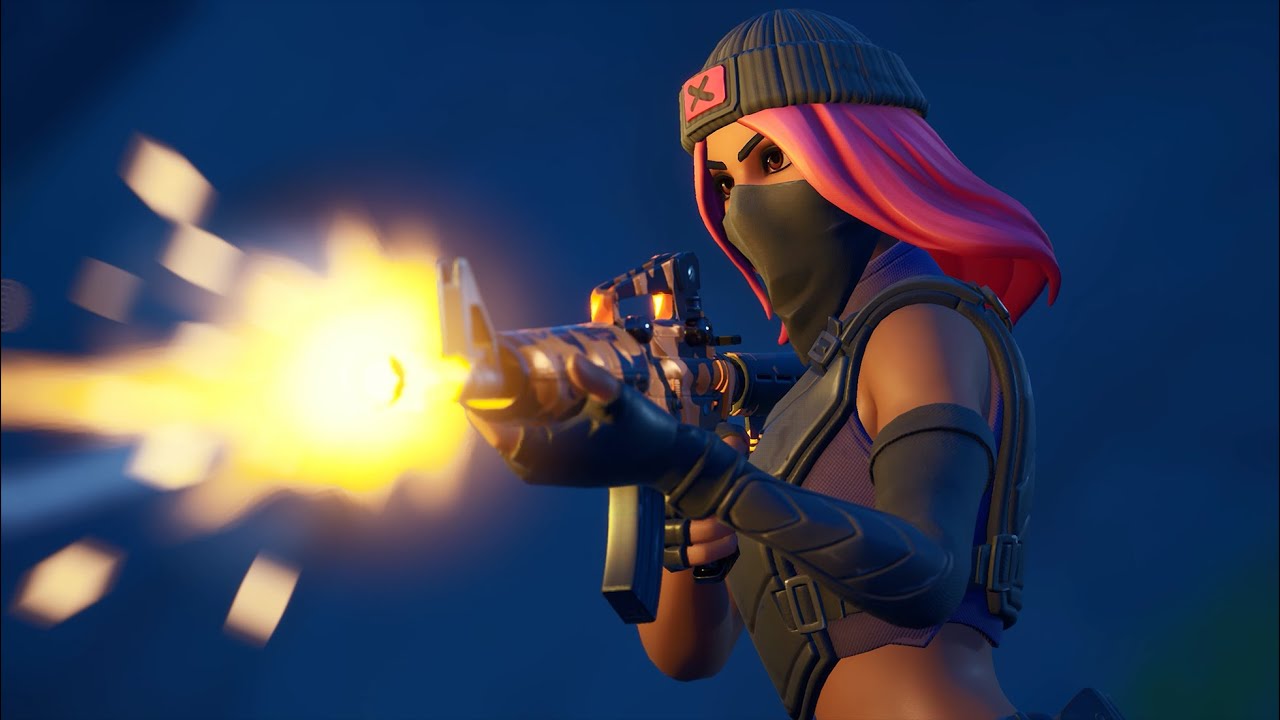 New Fortnite Clash Skin Gameplay YouTube