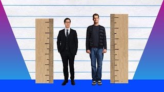 How Much Taller? - Andy Samberg vs Daniel Tosh! Details