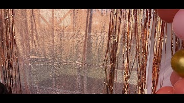 B-COOL Gold Sequin Tablecloth Sparkly Table Cloth 60x102 Inches Seamless Rectangle Classy Ele Review