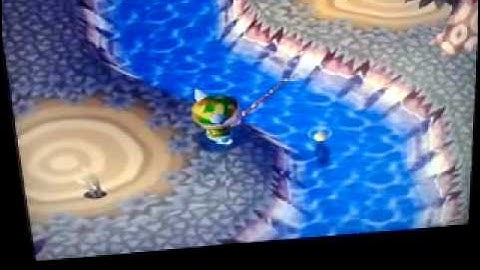 Animal Crossing Catching Stringfish