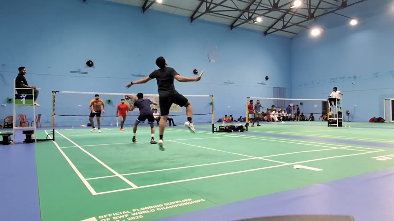 Phulbali Badminton Tournament Pre Quarter final Match 