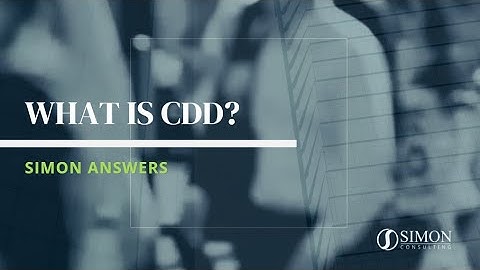 What is Customer Due Diligence?