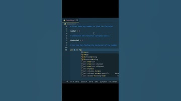 Python Factorial in 30 Seconds! Quick Tutorial