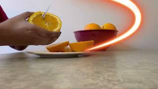 Let’s make fresh orange juice ❤