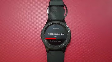 How to Change Ringtone vibration on Samsung Gear S3