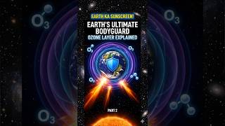 Earth's Ultimate Bodyguard 🛡️ | Ozone Layer Explained | Part 2 #shorts #ssc #geographyoneshot