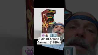 👾🕹 1️⃣0️⃣ TOP 10 Arcade Games... (1980's) #top10 #80s