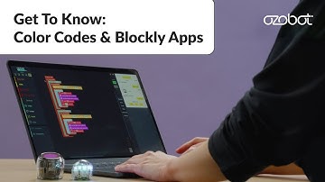 Get to Know the Color Codes and Blockly Apps | Coding with Ozobot Ari