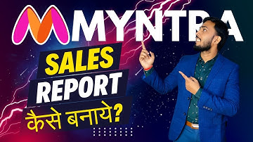 How to Download Myntra GST Sales Reports: Step-by-Step Guide | Hindi Tutorial #myntra #onlineseller
