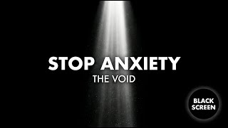 The Void • 1 Hour Extreme Meditation | Stop Overthinking (Black Screen)