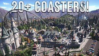 K‌ingdom of Coasters!: A Megalithic Theme Park!
