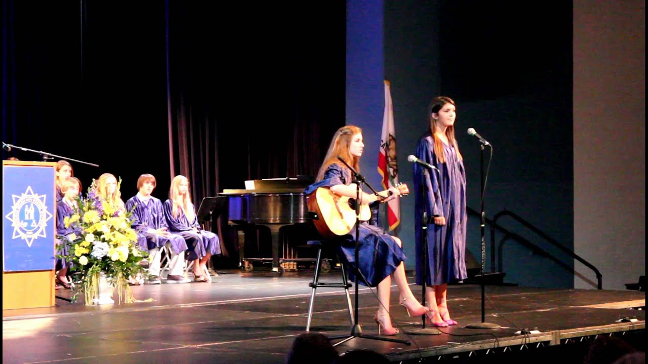 Katie Smythe and Calyssa Frankel singing Buno Mars