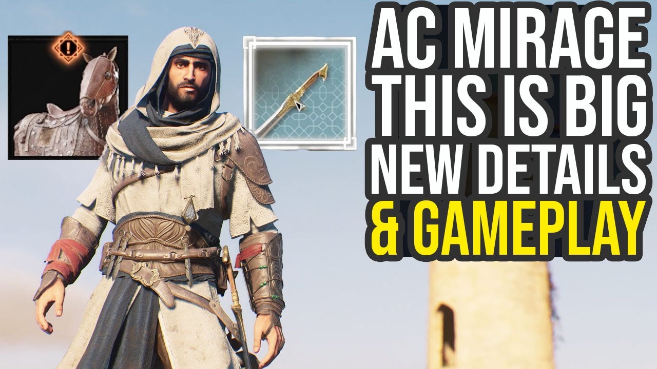 This Is Huge! New Assassin's Creed Mirage Gameplay & Info (AC Mirage  Gameplay) 