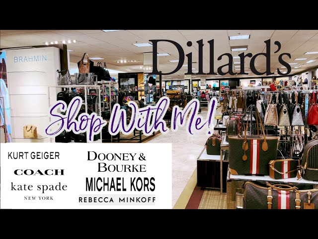 Dillard's DESIGNER HANDBAGS - Purse Walkthrough * SHOP WITH ME