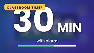 3 Minute Timer with Alarm | Quiet Work Time | Classroom Countdown