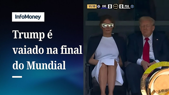 Trump é vaiado em final do Mundial de Clubes nos EUA