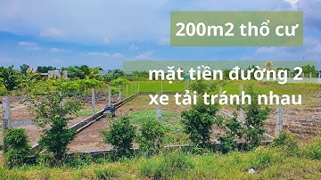 Bán gấp 200m2 thổ cư giá rẻ, xã Long An- Cần Giuộc, SHR, LH: 0339.665.442