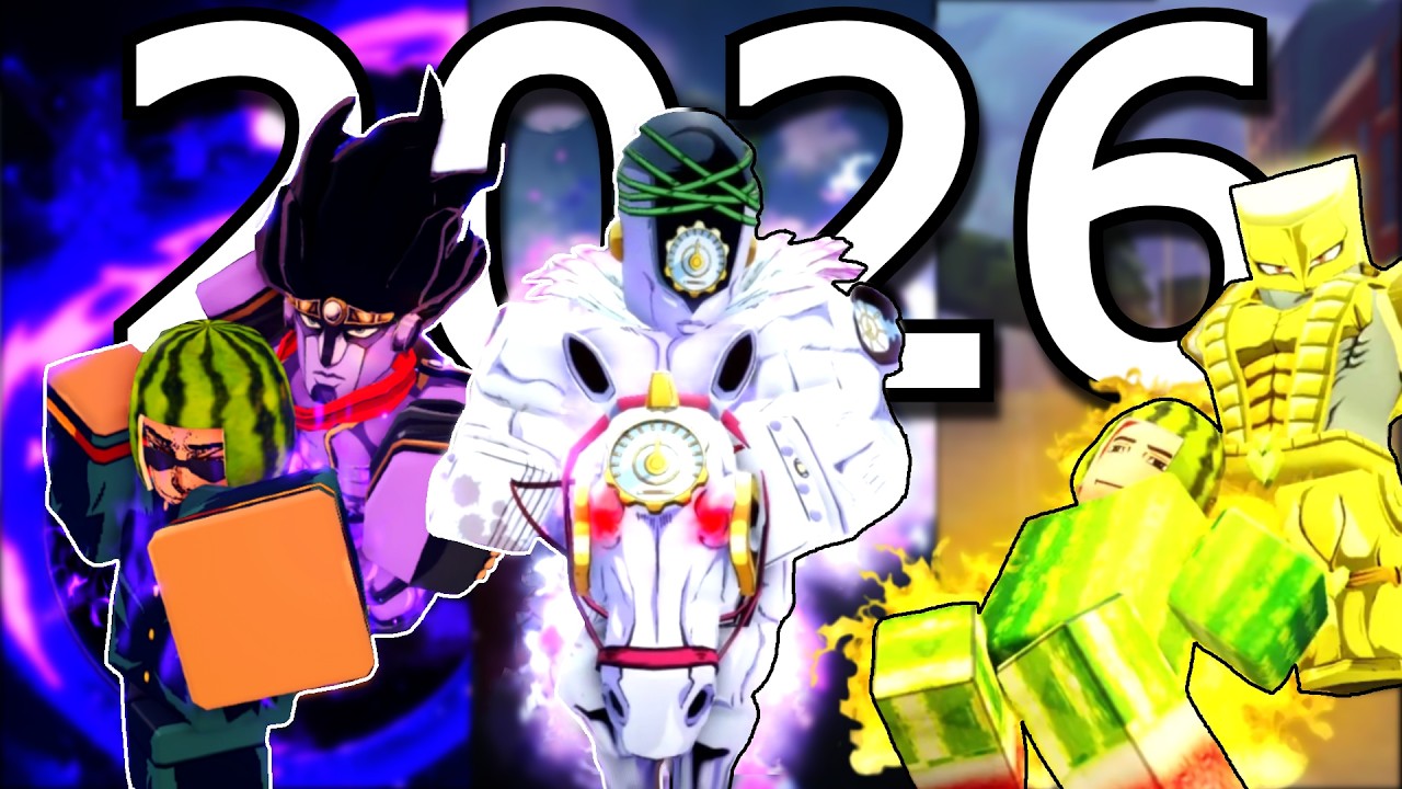 JoJo Roblox Games Coming In 2026 YouTube 