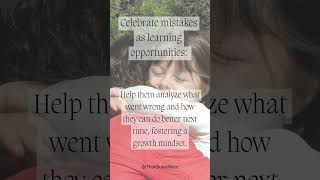 Parenting Quick Tip: Building Resilience and Problem-Solving Skills: Mistakes #parentingshorts