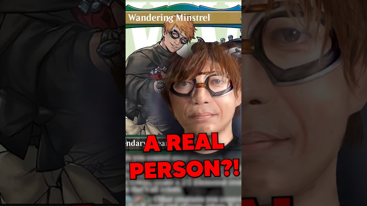 Wait... HE'S A REAL PERSON?! #shorts #finalfantasy #mtg