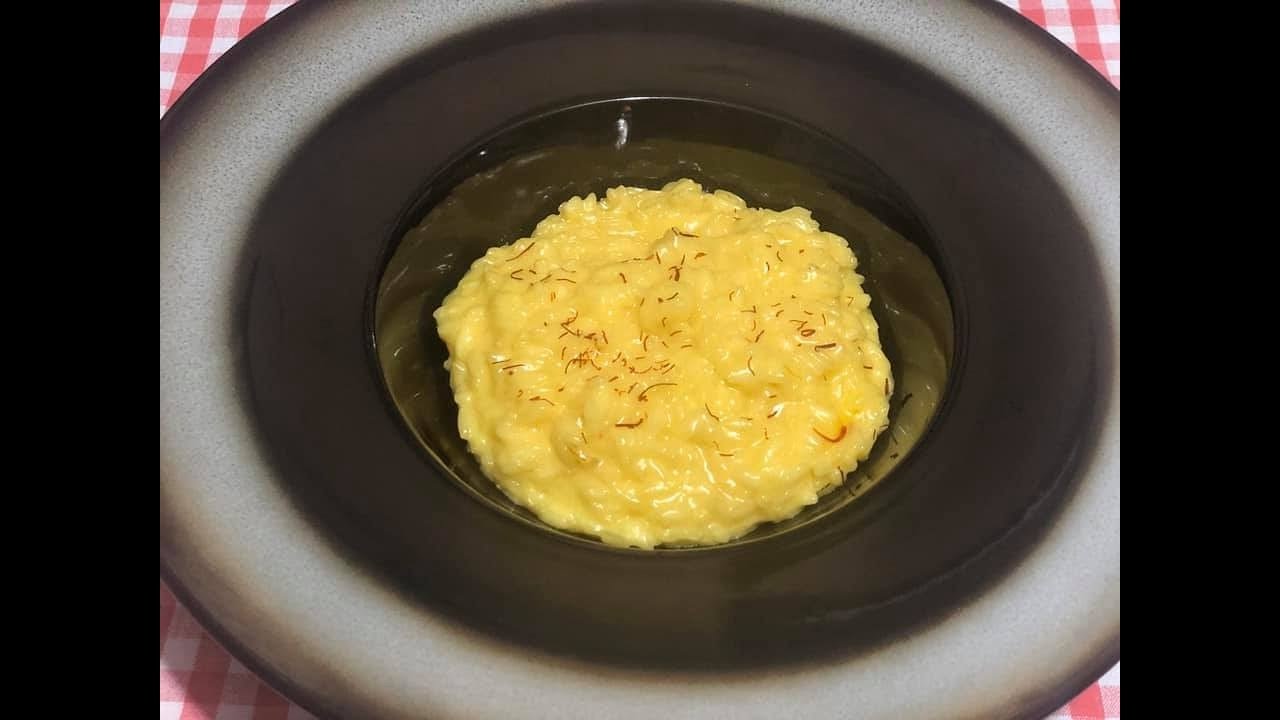 RISOTTO ALLO ZAFFERANO YouTube