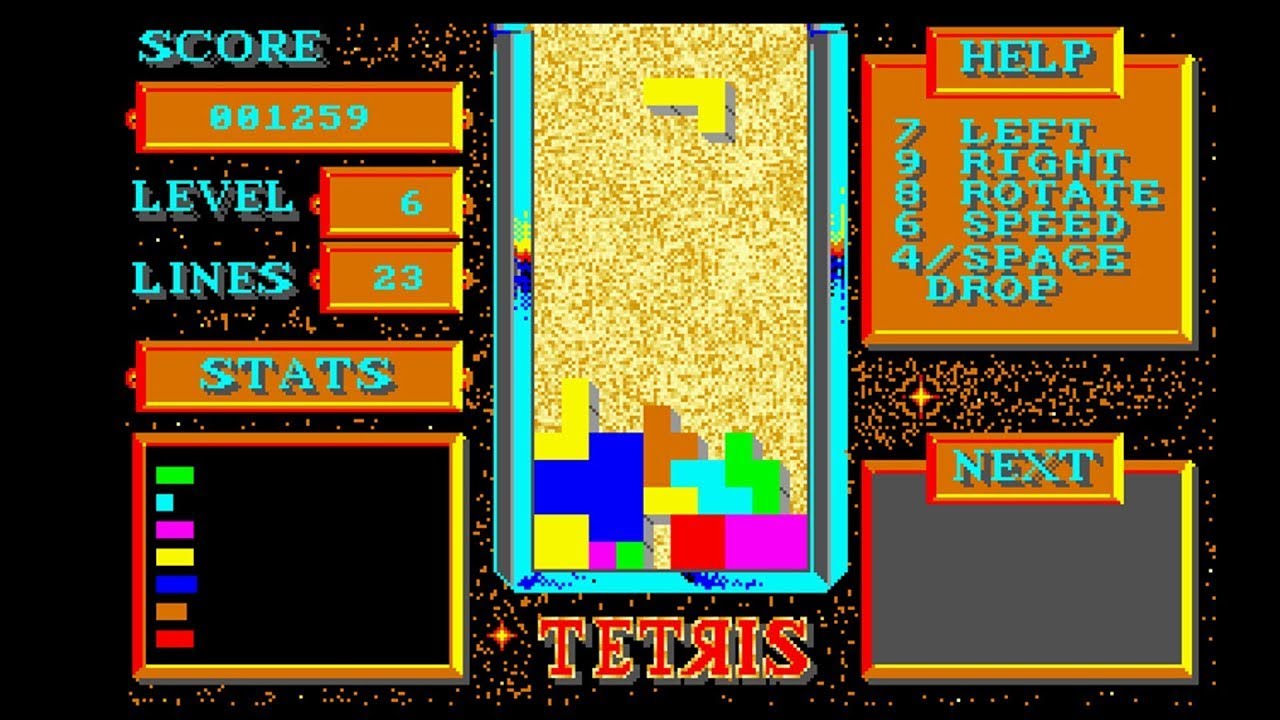 Tetris [Amiga Longplay] (1988) Mirrorsoft - YouTube