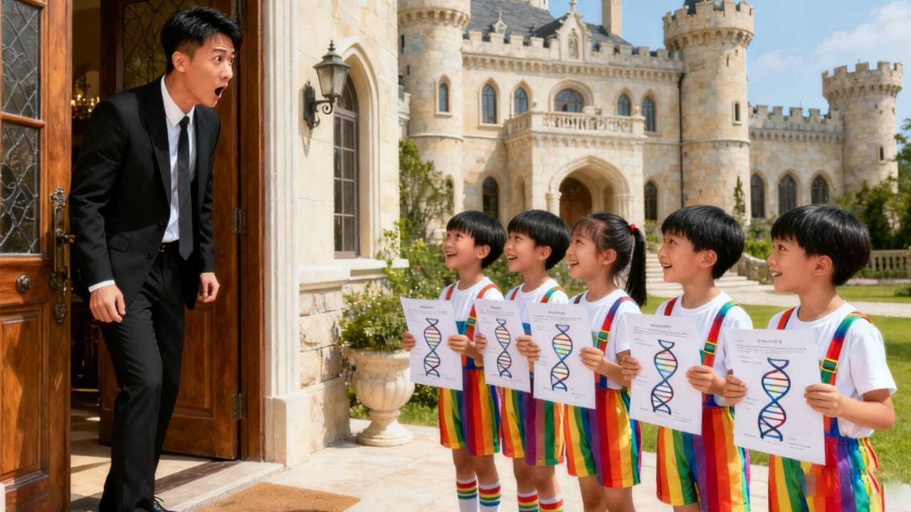 सब मानते थे सीईओ बच्चे नहीं पैदा कर सकता—जब तक पांच बच्चे घर के द्वार पर नहीं आए, वह हैरान रह गया！