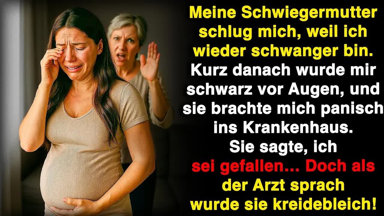 Weil ich schwanger war, schlug mich meine Schwiegermutter heimlich  Doch was der Arzt sagte