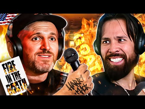 THE GOAT Harry Mack Fire In The Booth REACTION - He Had Charlie Sloth feel like a kid again!