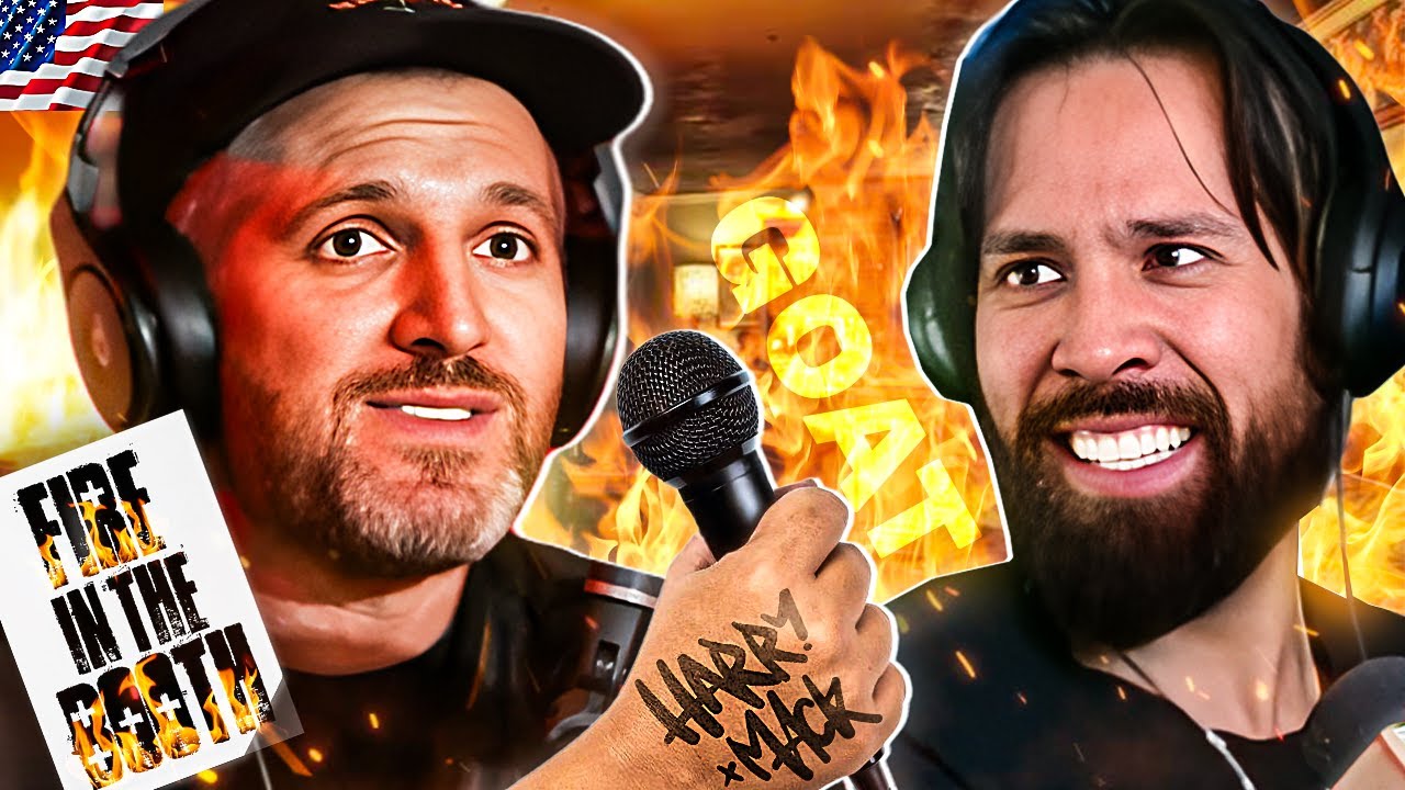 THE GOAT Harry Mack Fire In The Booth REACTION - He Had Charlie Sloth feel like a kid again!