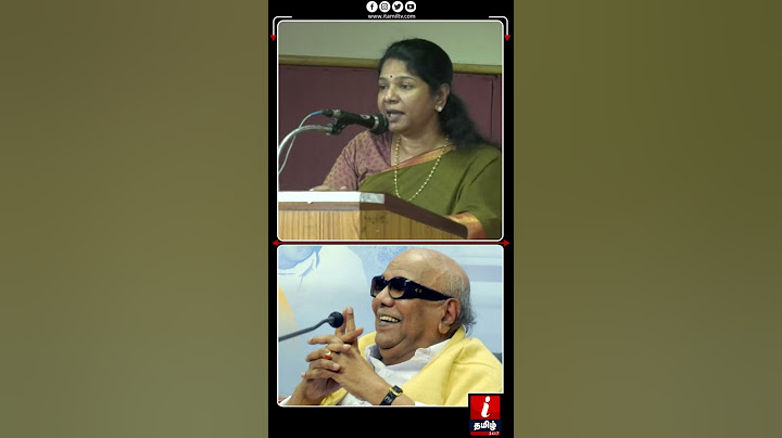 கலைஞரின் வரலாற்றை பகிர்ந்த கனிமொழி.. கலைஞர் கேட்ட கேள்வி? | Kanimozhi Karunanidhi