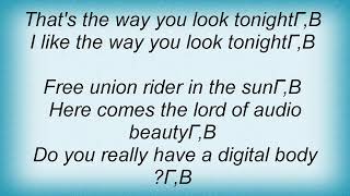 Air - The Way You Look Tonight Lyrics