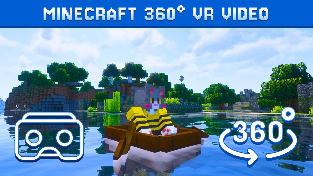 360 Degree VR Video. ☀️🚣♂️ Peaceful River Sailing | 360° VR Boat Ride ...