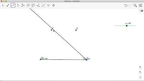 GeoGebra Tutorial: Angle Sliders