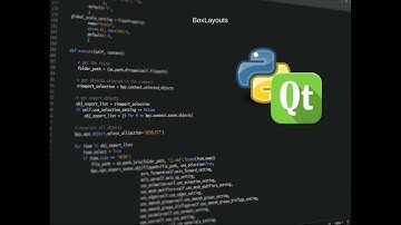 PyQt5 lesson 4 BoxLayout