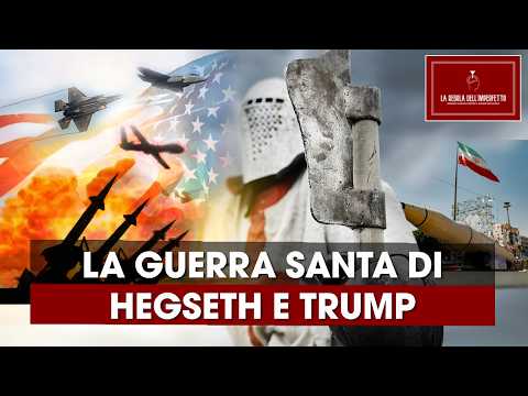 Video Pete Hegseth e la guerra santa in Iran: il nazionalismo cristiano alla guida del Pentagono