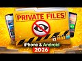 How to Hide Photos and Videos on iPhone and Android 2026 ¡Super Secret!